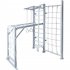 ДСК Perfetto sport Scala in legno con rete 2 grigio