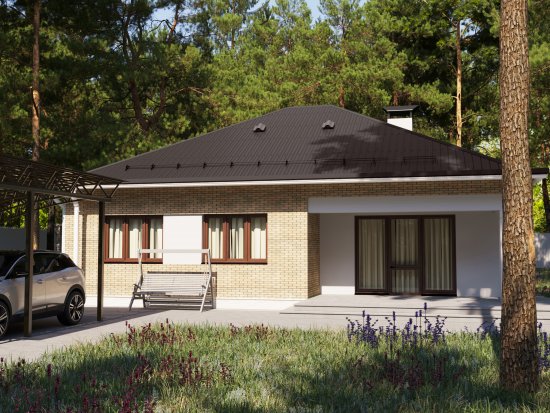 Конек плоский 146x146 мм 2 м RAL 8017 коричневый