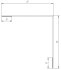 Планка для наружных углов 50x50 мм 2 м 0.4мм RAL 3005 Красный