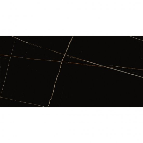 Керамогранит Lavelly Marble Accent черный полированный 1200х600х8,5 мм (2 шт.=1,44 кв.м)