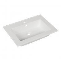 Раковина для тумбы Paola Parma 65 см литьевой мрамор (00-00008248)