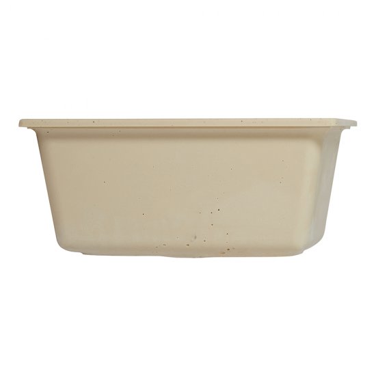 Мойка для кухни Ulgran Practik 43х49х20 см врезная искусственный камень слоновая кость