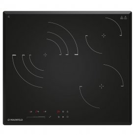 Варочная панель электрическая Maunfeld CVCE593STBK LUX 3 конфорки черная