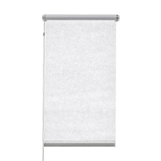 Штора рулонная Дизайн 70x140 см белая