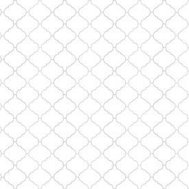 Стеновая панель Arabesque White 240x0.4x60 см АКП цвет белый