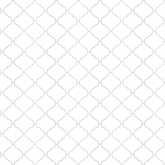 Стеновая панель Arabesque White 240x0.4x60 см АКП цвет белый