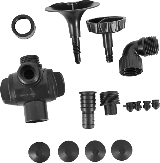 Насос для фонтана с насадками 20 Вт 900 л/час