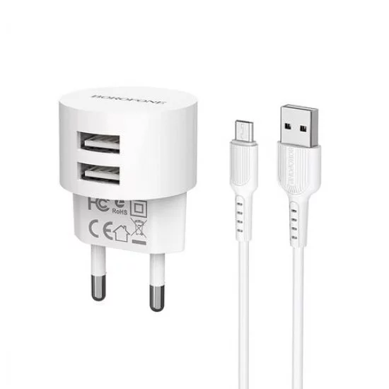 Сетевое зарядное устройство Borofone 23752-BA23AWM