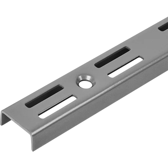 Направляющая двухрядная Spaceo 50 см цвет серый