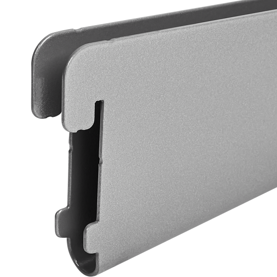 Кронштейн для полок Spaceo 30 см нагрузка до 25 кг цвет серебро