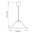 Светильник подвесной Arte Lamp Cucina E27 60 Вт 2 кв.м (A3320SP-1WH)