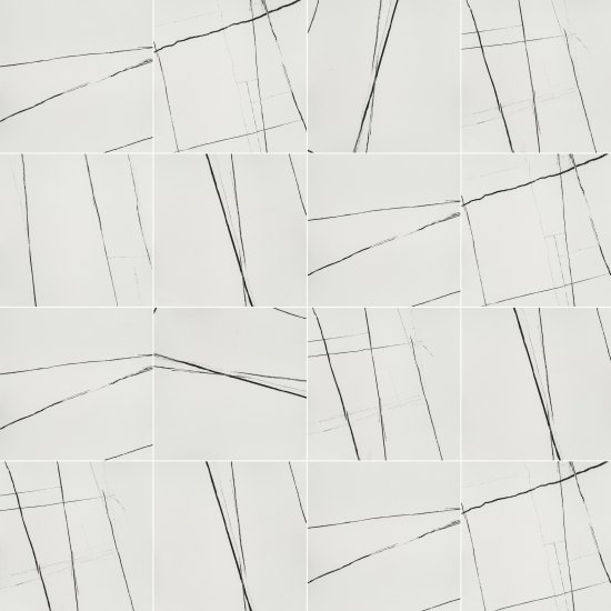 Керамогранит Lavelly Marble Accent белый матовый 600х600х8,2 мм (4 шт.=1,44 кв.м)