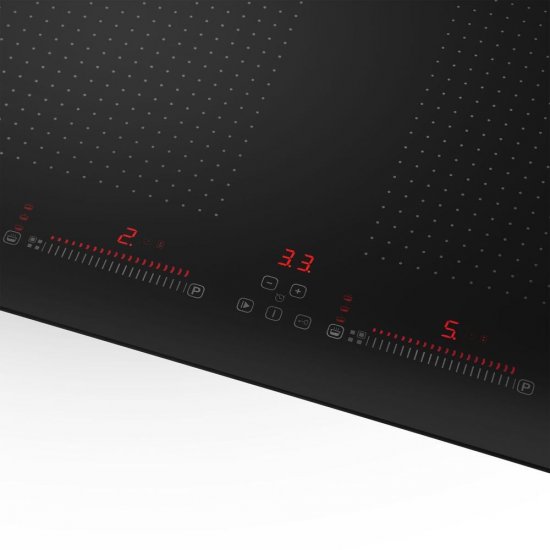 Варочная панель индукционная Maunfeld CVI594SF2BK Inverter 4 конфорки черная