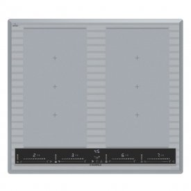 Варочная панель индукционная Maunfeld CVI594SF2MBL LUX 4 конфорки голубая