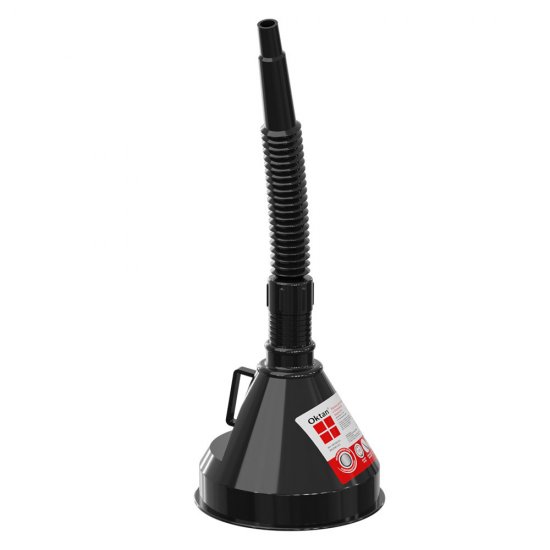 Воронка Oktan d135 мм пластиковая с гибким наконечником