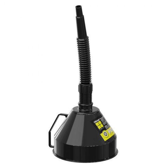 Воронка Oktan d160 мм пластиковая с гибким наконечником