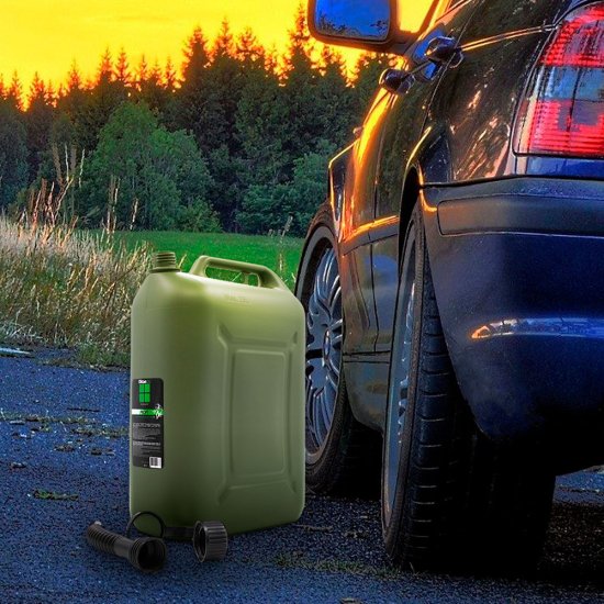 Канистра для технических жидкостей Oktan 25 л пластиковая хаки