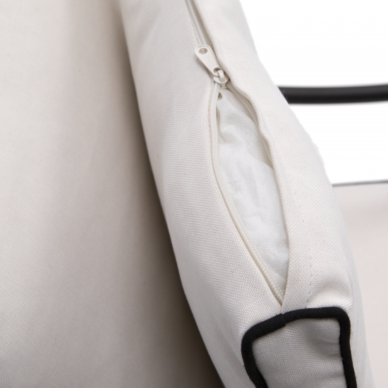 Кресло садовое Naterial Victoria 53x64x92.5 см сталь цвет черный 2 шт.