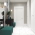 Глазурованный керамогранит Artens Dina 42x42x0.8 см 1.587 м² сатинированный цвет белый