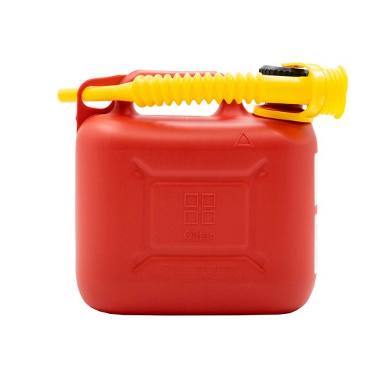 Канистра для технических жидкостей Oktan 5 л пластиковая красная