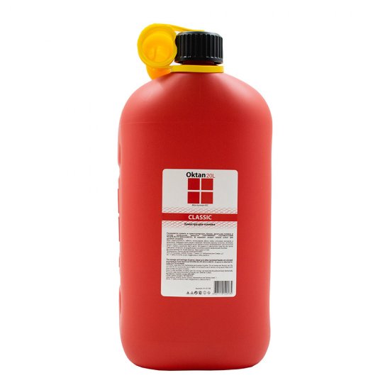 Канистра для технических жидкостей Oktan 20 л пластиковая красная