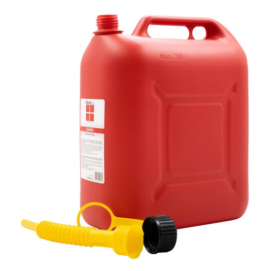 Канистра для технических жидкостей Oktan 20 л пластиковая красная