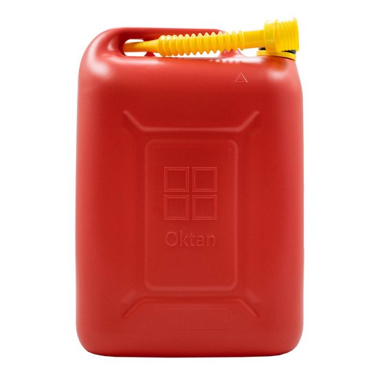Канистра для технических жидкостей Oktan 25 л пластиковая красная