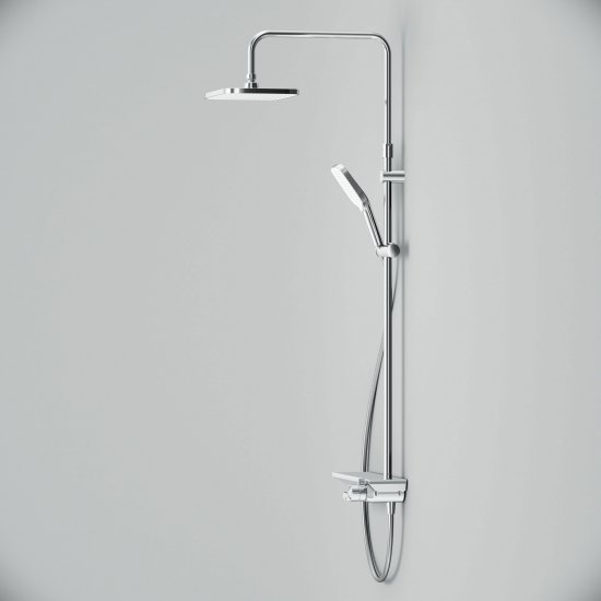 Душевая система AM.PM Flash F079SQ700 со смесителем 3 режима цвет хром