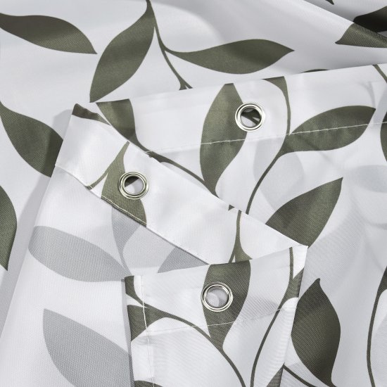 Штора для ванной Verran Tree 630-15 180x200 см цвет белый зеленый