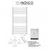 Полотенцесушитель электрический Indigo Attic Romb 1000х530 мм 120 Вт с терморегулятором белый