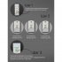 Полотенцесушитель электрический Indigo Sky Pro 1500х170 мм 138 Вт с терморегулятором хром