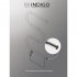 Полотенцесушитель электрический Indigo M 625х600 мм 55 Вт хром