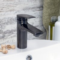 Смеситель для раковины WasserKraft Wiese графит однорычажный (8403)