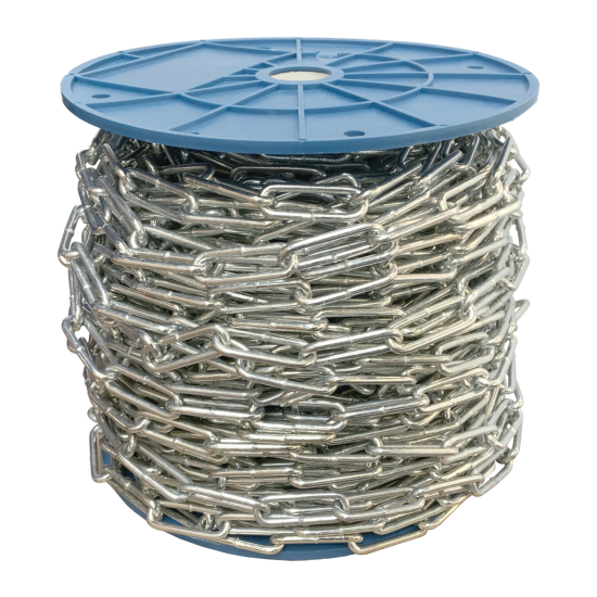 Цепь оцинкованная длиннозвенная DIN 763 3 мм на отрез