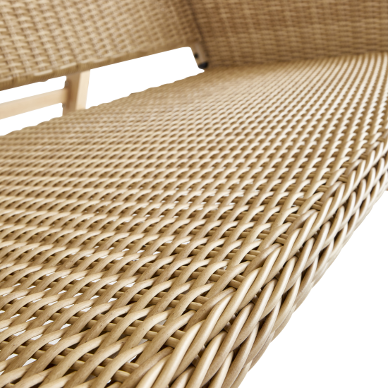 Качели садовые Naterial Medena 3-х местные до 395 кг белый/коричневый