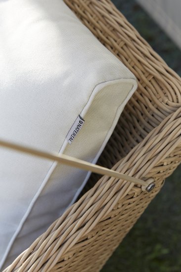 Качели садовые Naterial Medena 3-х местные до 395 кг белый/коричневый