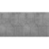 Керамогранит Lavelly Hexagon Relief темно-серый матовый 1200х600х8,5 мм (2 шт.=1,44 кв.м)