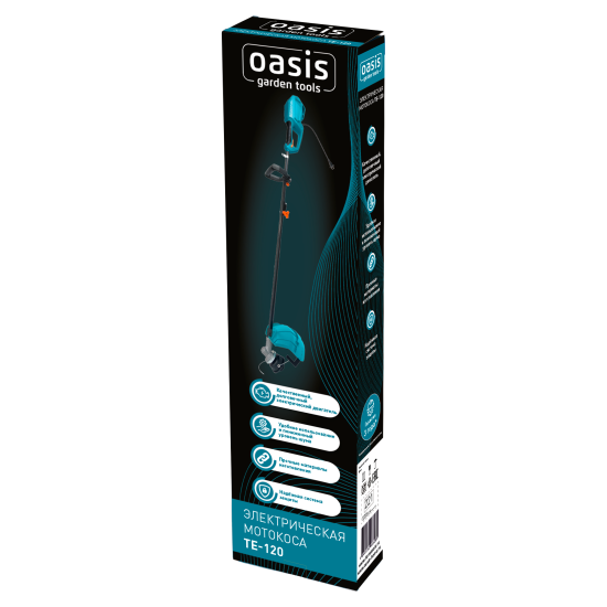Мотокоса электрическая Oasis Garden Tools TE-120 1200 Вт