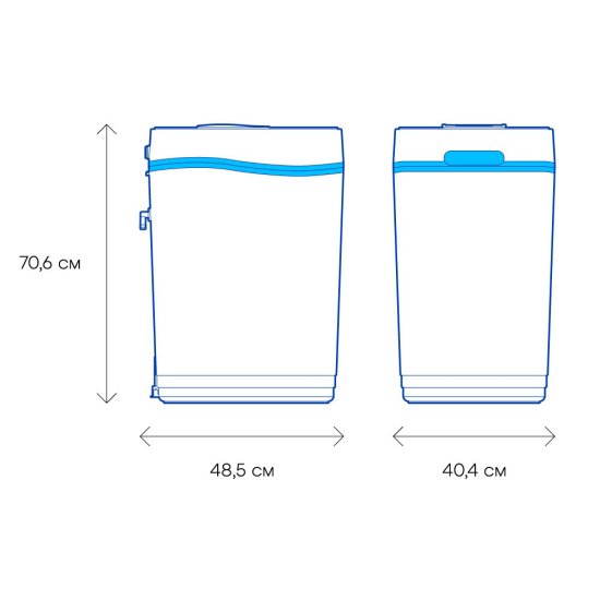 Фильтр кабинетного типа Аквафор WS800-Si/0.8 для холодной воды 23 л