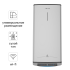 Накопительный водонагреватель электрический 50 л Ariston Velis Lux Abse Dry Wifi 3700715 3 кВт эмалированная сталь сухой ТЭН