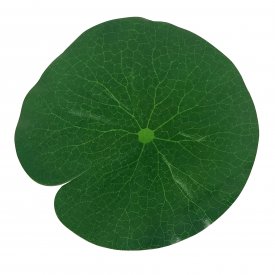 Украшение для водоема Лист ЭВА зеленое 20.5x20.5x0.2 см
