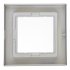 Рамка Systeme Electric AtlasDesign Aqua одноместная алюминий (ATN440301)