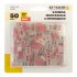 Клемма на 2 провода Stekker 49823 0,14-4 кв.мм с рычажками без пасты (50 шт.) (49823)