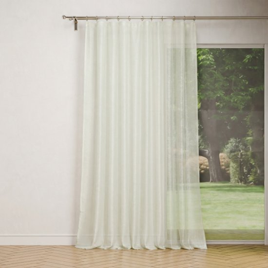 Тюль на ленте Inspire Polyone 300x280 см цвет экрю Cream 5