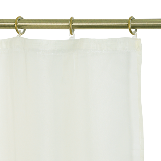 Тюль на ленте Inspire Polyone 300x280 см цвет экрю Cream 5