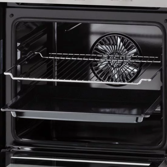 Духовой шкаф электрический встраиваемый Krona Element Plus 60 IX 595 мм нержавеющая сталь/черный (КА-00007247)