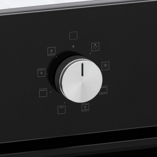 Духовой шкаф электрический встраиваемый Krona Onore 60 BL G2 594 мм черный