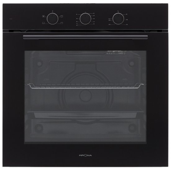 Духовой шкаф электрический встраиваемый Krona Element 60 BL/BL 595 мм черный (КА-00007245)