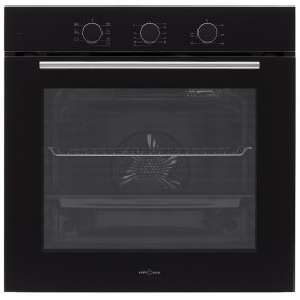 Духовой шкаф электрический встраиваемый Krona Element Plus 60 BL 595 мм черный
