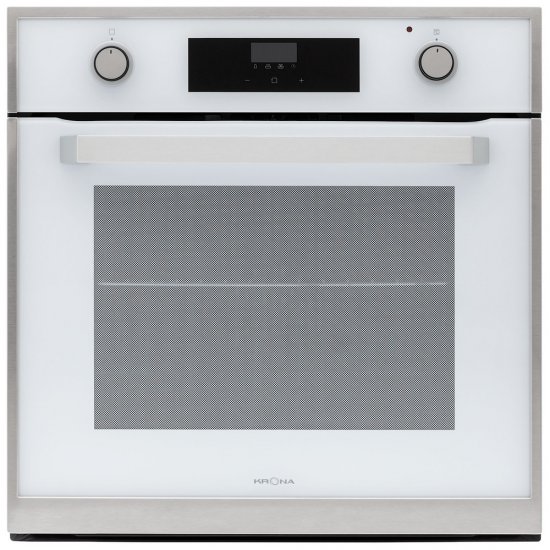 Духовой шкаф электрический встраиваемый Krona Adriano 60 WH G2 594 мм белый (КА-00006180)